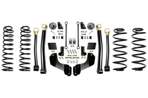 EVO Manufacturing 2.5in Enforcer Overland Lift Kit w/Shock Extensions Stage 3 - JL
