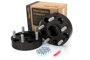 SpiderTrax 1.75in Wheel Spacers - Black  - JT/JL