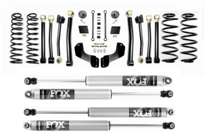 EVO Manufacturing 2.5in Enforcer Overland Stage 4 Lift Kit w/ Fox Shocks - JL