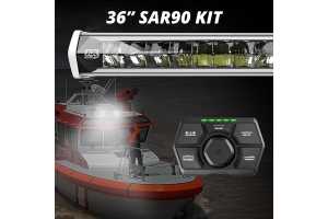 XK Glow White SAR90 Search and Rescue Light Bar Kit (36in Bar)