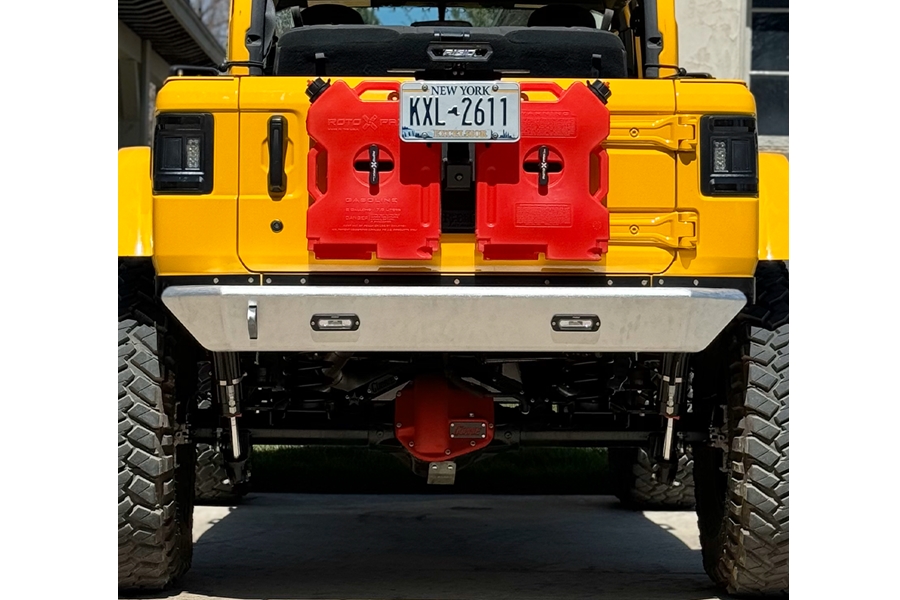 Savvy Offroad Legacy Aluminum Rear Bumper - Bare - JL 