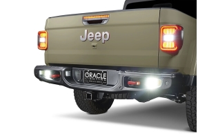 Oracle Rear Bumper LED Reverse Lights w/ Harness - JT 