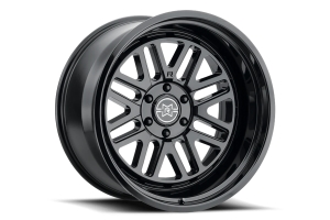 Method Race Wheels 804 Raised Series Wheel, -40mm 20x12 5x5 - Gloss Black - JT/JL/JK