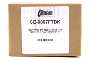 Currie Enterprises Front Trac Bar Relocator Kit - JK