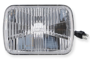 Holley Retrobright LED Forward Facing Headlight, Modern White - Single - YJ/XJ