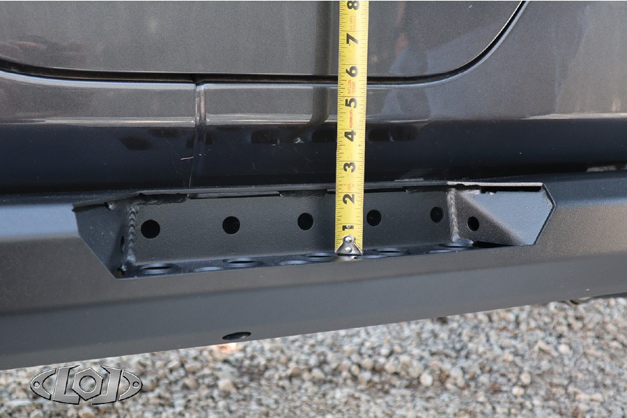 LOD Offroad Destroyer 4 Door Rocksliders, Black Texture, Box 1 - JT