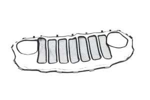 Mopar Grille Cover - JT/JL