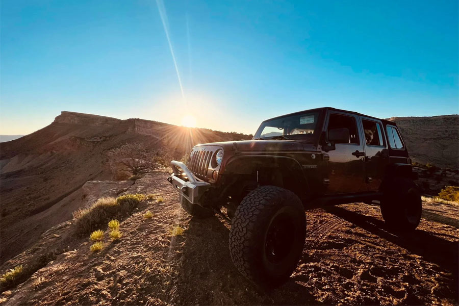 Next Venture Motorsports Aluminum Featherweight Series Front Bumper & Lower Skid Plate w/ Stinger - Bare - JK