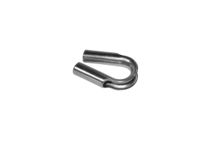 Bulldog Winch Tube Thimble, Stainless for Synthetic Rope 12mm