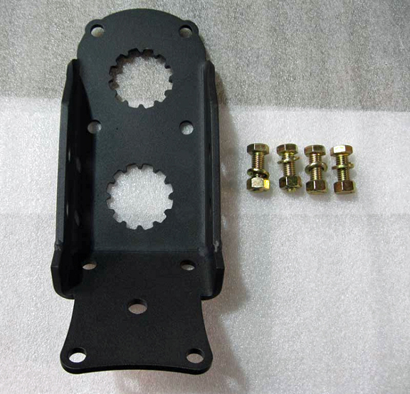 Ace Engineering Slant Back Tire Carrier Black - JK