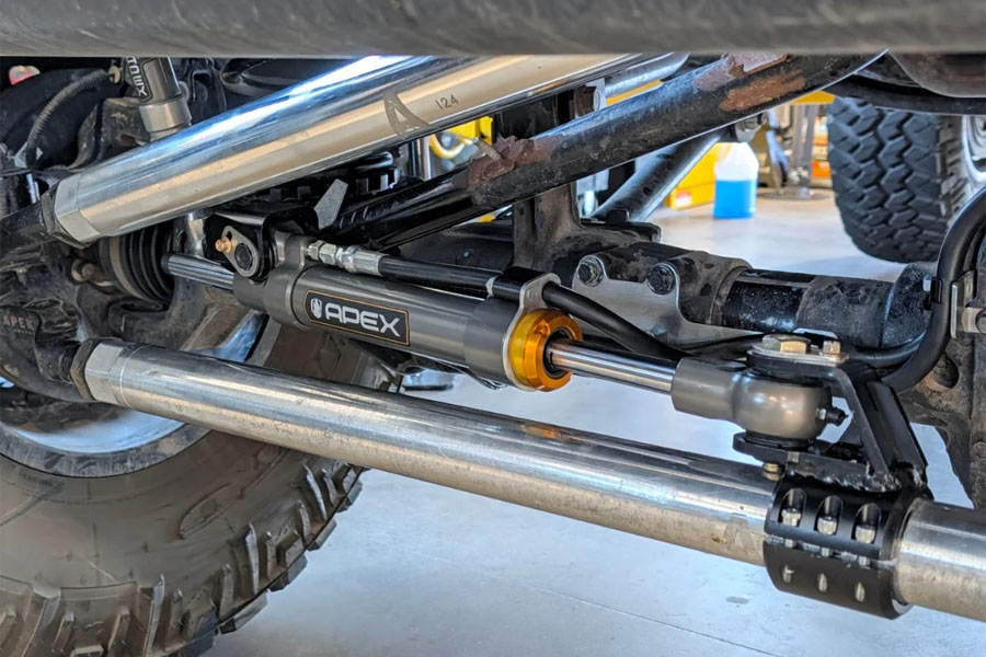 Apex Performance High Mount Through Shaft Ram w/ Port Kit - JT/JL