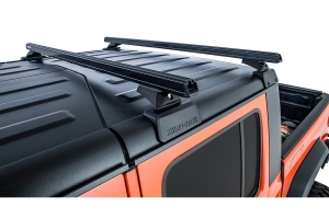 Rhino Rack Heavy Duty Black 2 Bar Roof Rack w/ Backbone and RCL Legs   - JT