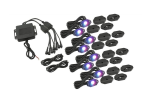 Stinger Offroad RGB LED 8-Way App Controlled Light Kit 8pc