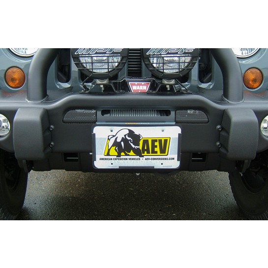 AEV Roller Fairlead License Plate Mounting Kit