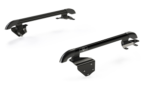 Teraflex Nebo Roof Rack Main Rail Kit Black - JK 2dr