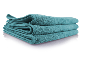 Chemical Guys Workhorse Professional Grade Microfiber Towels Green - 3 Pack