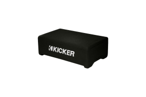 Kicker Down-Firing 12in Comp 4-Ohm Subwoofer Enclosure 