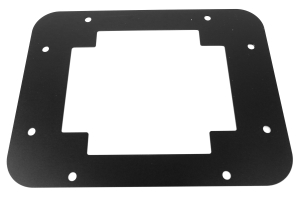 EVO Manufacturing Gate Plate Black - JK