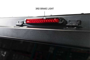 Overland Vehicle Systems Expedition Truck Cap w/Full Wing Doors, Front/Rear Windows, 3rd Brake Light - JT