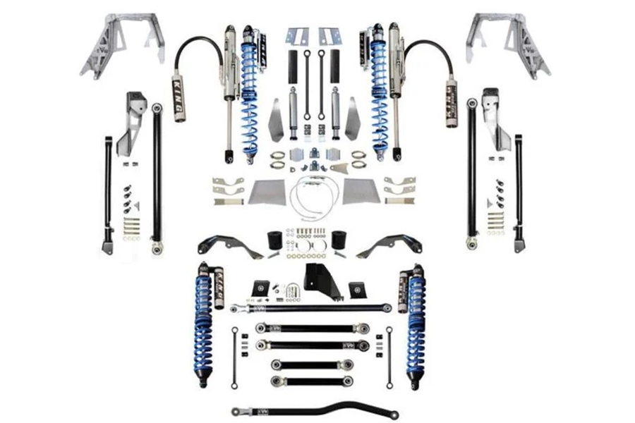 EVO Manufacturing Front Double Throwdown Long Arm Pro Plus Lift Kit  ( Part Number: 255B-FTP)
