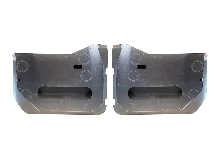 Motobilt Aluminum Front Half Doors - Bare - JT/JL