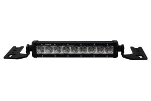 Go Rhino 10in Single Row LED Light Bar Center Hood Mount - JT/JL
