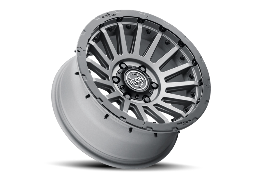 Icon Vehicle Dynamics Recon Pro Wheel, 17x8.5 5x5 - Charcoal - JT/JL/JK