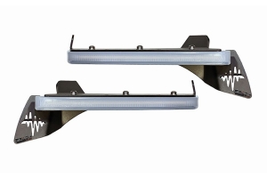 Quake LED Fender DRL Slim Chop Kit - JT/JL Sahara/Overland Only