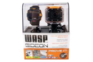 WaspCam Gideon Action Sports Camcorder w/LED Display Wrist Controller