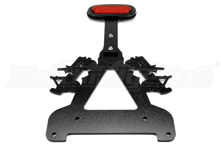 WD Automotive Adjustable Brake Light Mount w LED Light Jeep Rubicon