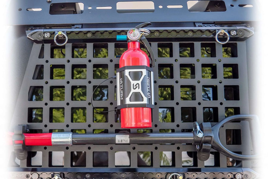 Turn Offroad L-Track Fire Extinguisher Mount