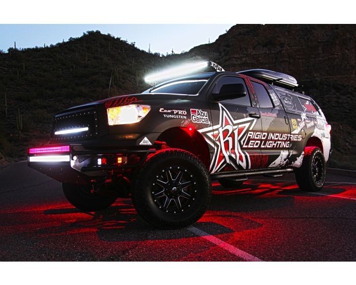 Rigid Industries A-Series Rock Light Kit - Red, Set of 6