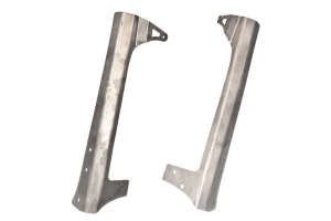 Motobilt 51-3/8in LED Light Bar Mounts - Bare Steel - JK 