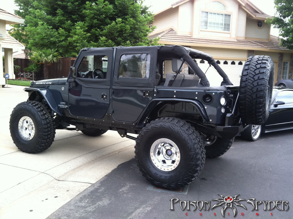 Poison Spyder Body Armor Steel Black - JK