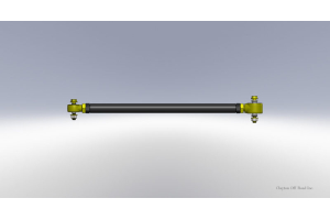 Clayton Custom Front Adjustable Track Bar w/Forged JJ 1.6 Width Lower - TJ/LJ/XJ/ZJ