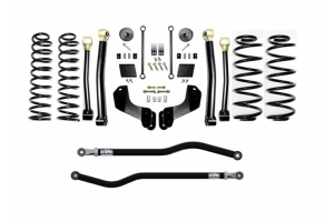 EVO Manufacturing 2.5in Enforcer Overland PLUS Stage 3 Lift Kit - JL Diesel 