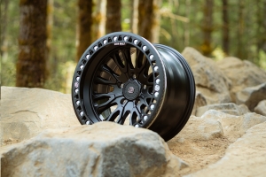 Baja Built RENEGADE Cast Beadlock Wheel, 17x9 5x5 -12mm - Black - JT/JL/JK