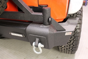 Fishbone Offroad Rear Bumper w/ Tire Carrier  - JK 