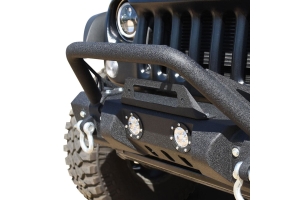 DV8 Offroad Mid-Width Front Bumper 11 w/ Light Bar Option  - JT/JL/JK