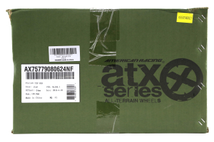 ATX Wheels AX757 Chamber Pro II Beadlock Black Teflon 17x9 8x6.5