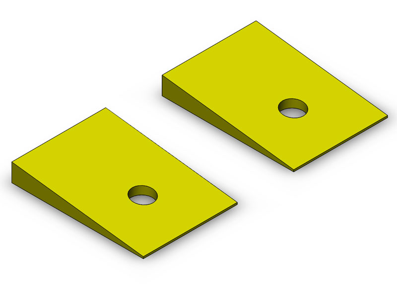 Clayton 7 degree shim  - XJ