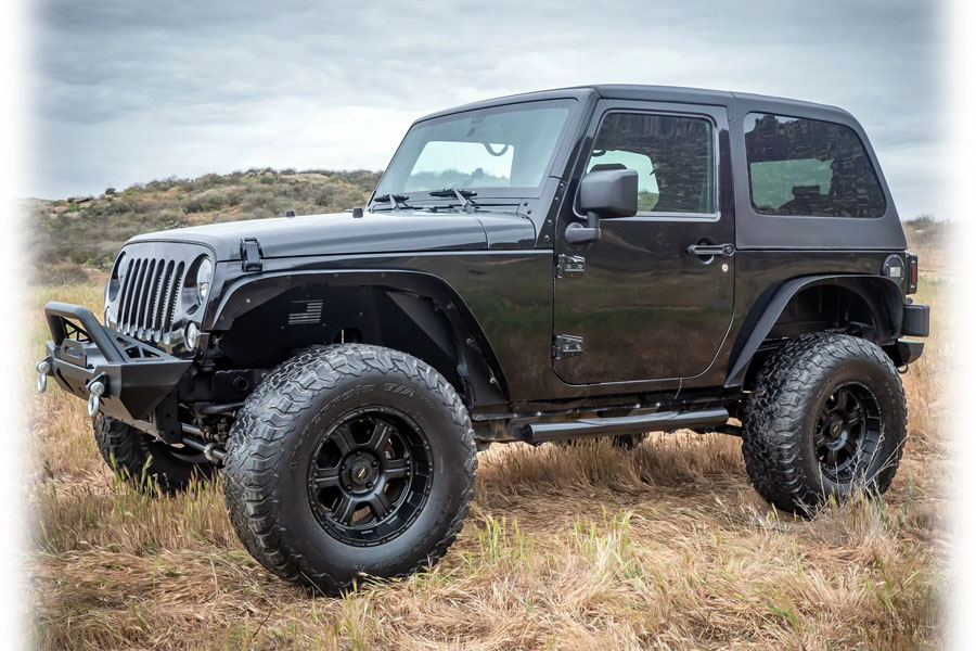 Turn Offroad Fastback 2-Piece Hard Top - JK 2dr