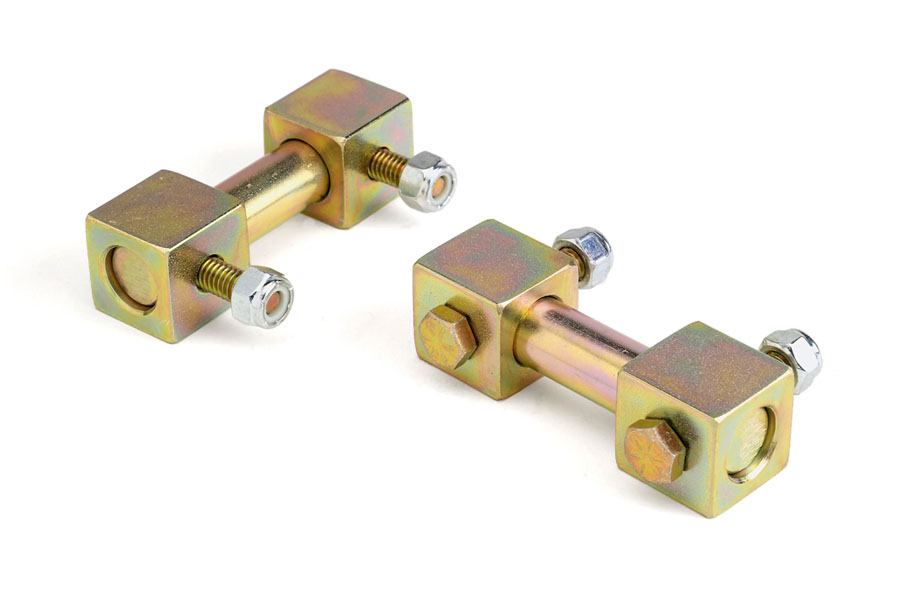 JKS Front Lower Shock Bar Pin Eliminator - LJ/TJ/XJ/MJ/ZJ/WJ