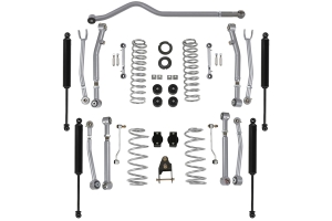 Rubicon Express 3.5/4.5in Super-Flex Suspension Lift Kit w/ Twin Tube Shocks - JL 