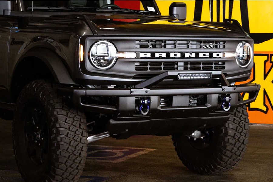 DV8 Offroad Factory Modular Front Bumper Bull Bar - Bronco 2021+
