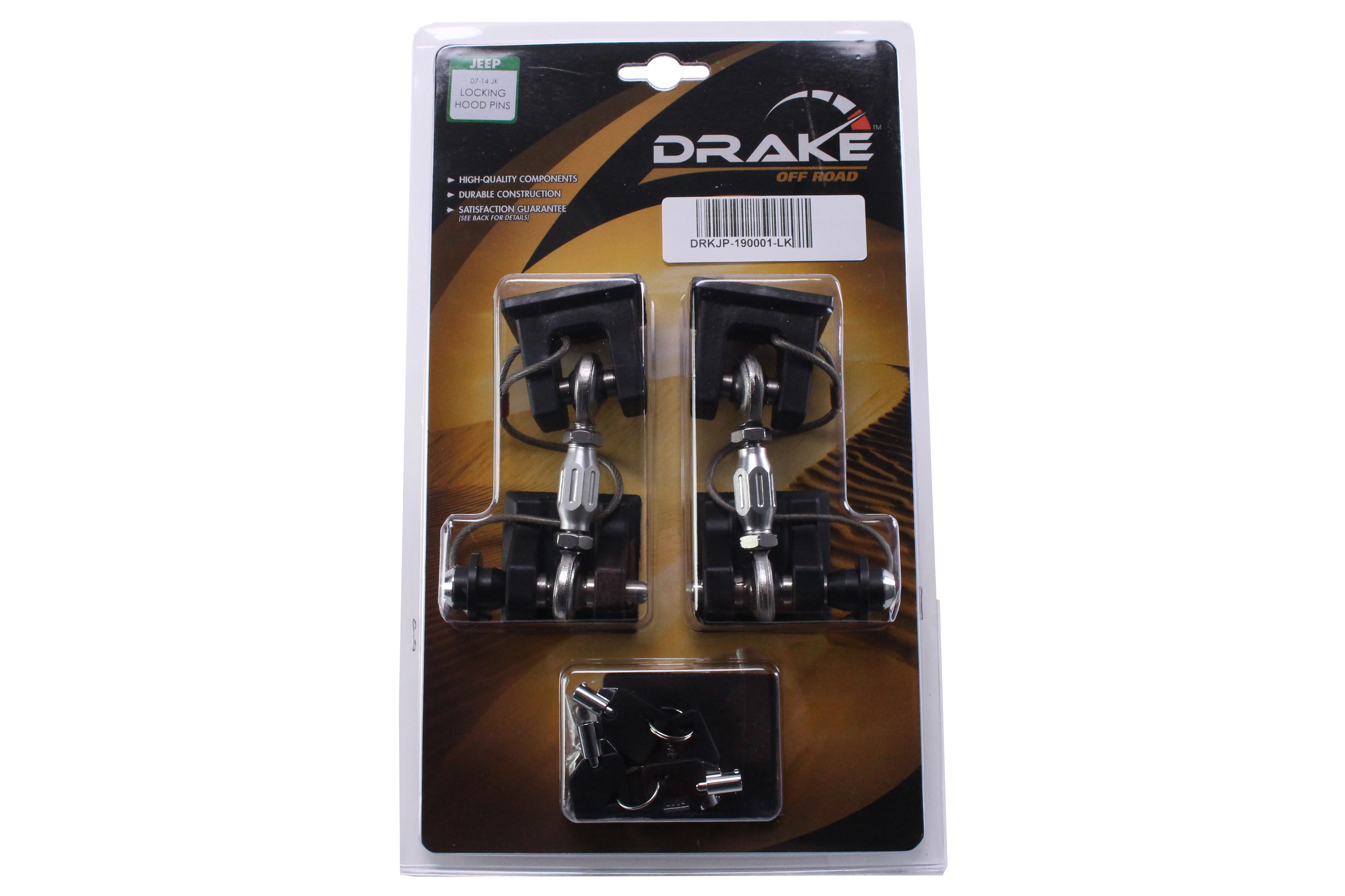 Drake Off Road Locking Hood Hold Downs