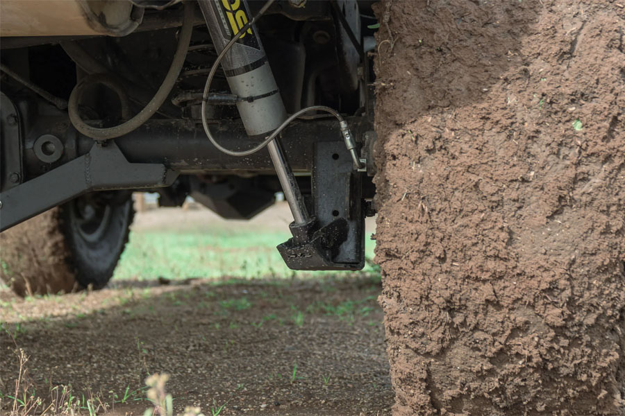 DV8 Offroad Rear Shock & Link Skid Plates - JK