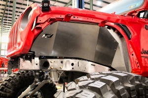 Motobilt Aluminum Blank Front Inner Fenders - Bare - JT/JL