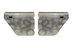 Motobilt Aluminum Rear Half Doors - Bare - JT/JL