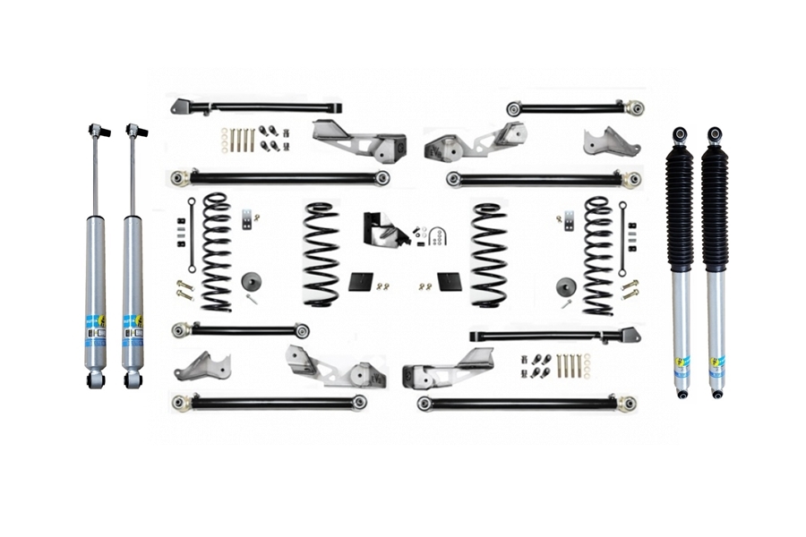 EVO Manufacturing 4.5in High Clearance Long Arm Lift Kit w/ Bilstein Shocks ( Part Number: 3056DBIL)